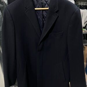 Banana Republic Dark Blue Men's Overcoat